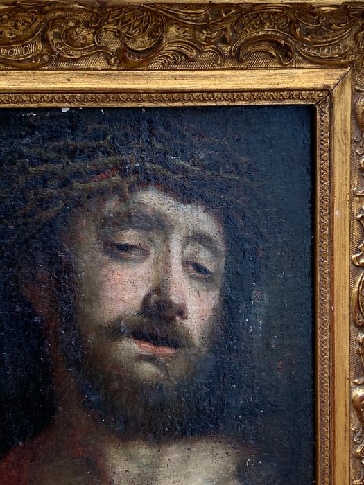 Flemish school (XVII) - Ecce homo vir dolorum