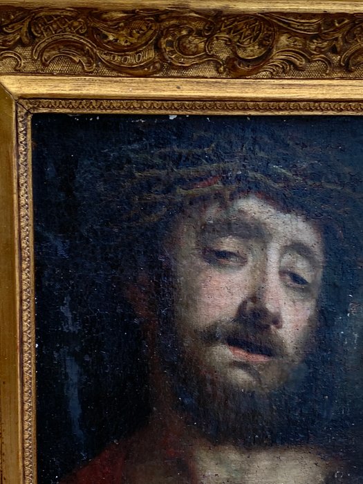 Flemish school (XVII) - Ecce homo vir dolorum