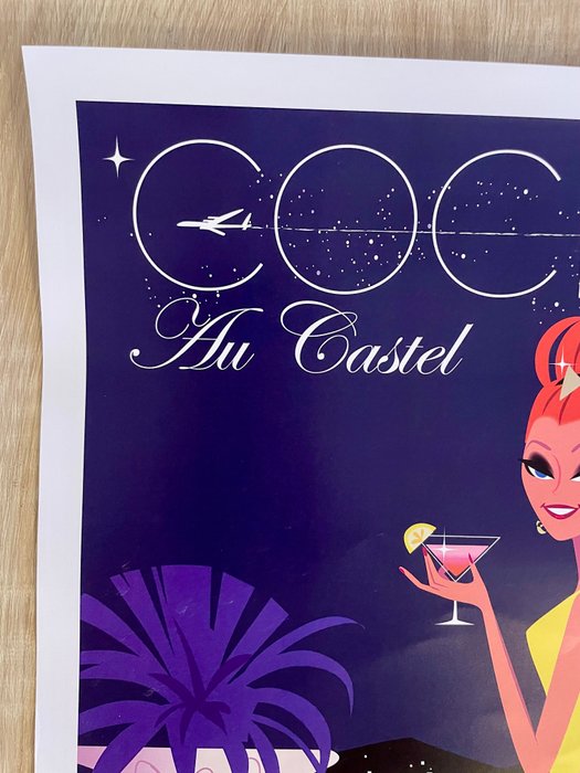 Monsieur Z - Cocktail au Castel - Edition limitée 50x30