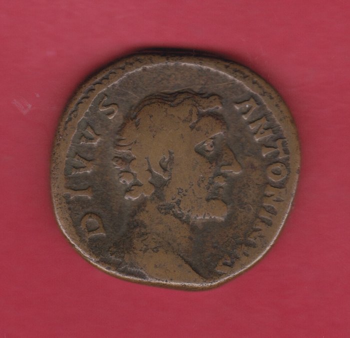 Romarriket. Antoninus Pius (138-161.. Sestertius DIVO PIO - Colonne  (Ingen mindstepris)