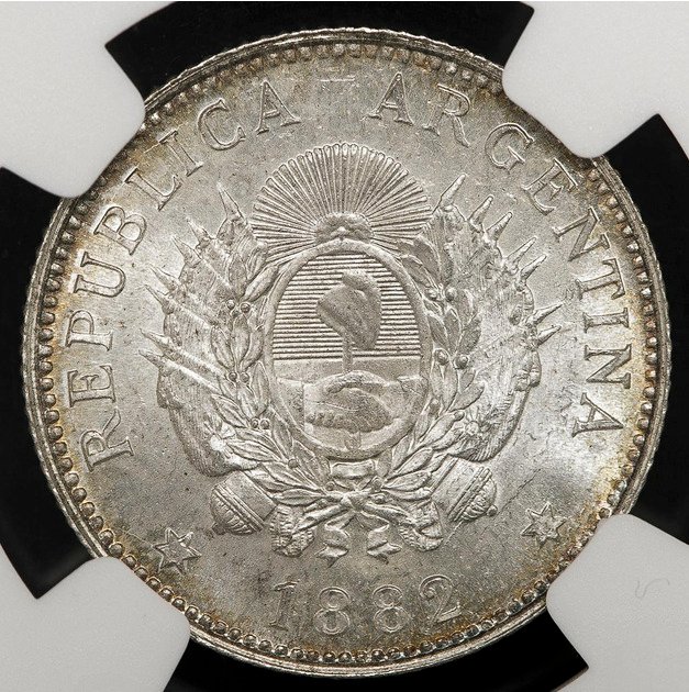 Argentina. 20 centavos 1882