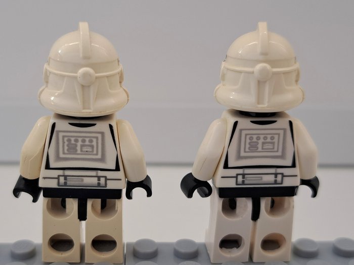 Lego - Star Wars - sw0126 - 4x Star Wars minifig Clone Trooper (sw0126) - 2000-2010