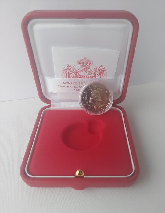 Monaco. 2 Euro 2024 "500 Ans du Traité de Burgos - Charles Quint" Proof