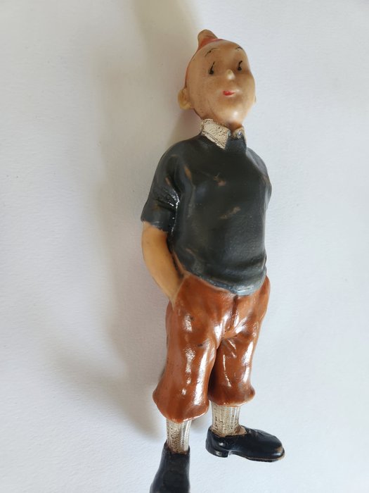 Tintin - Pouet Mirim toys - Version pull gris - Statuette - Plast