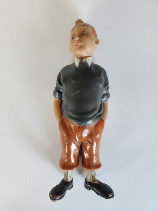 Tintin - Pouet Mirim toys - Version pull gris - Statuette - Plast