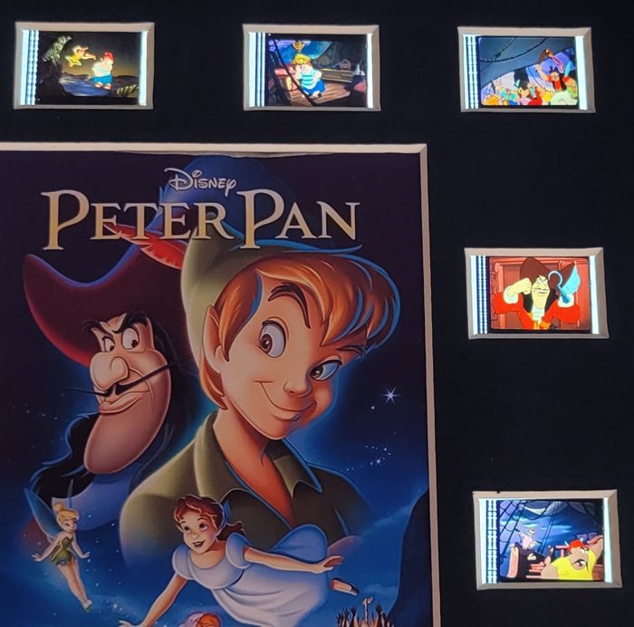 Peter Pan - Framed Film Cell Display