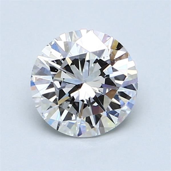 1 pcs Diamant  (Natur)  - 1.05 ct - Rund - F - SI1 - Gemological Institute of America (GIA)