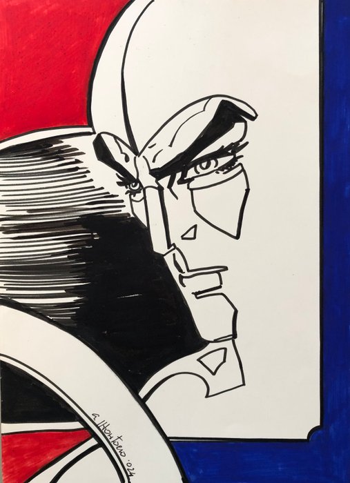 Montorio, Giorgio - 1 Original drawing - Diabolik