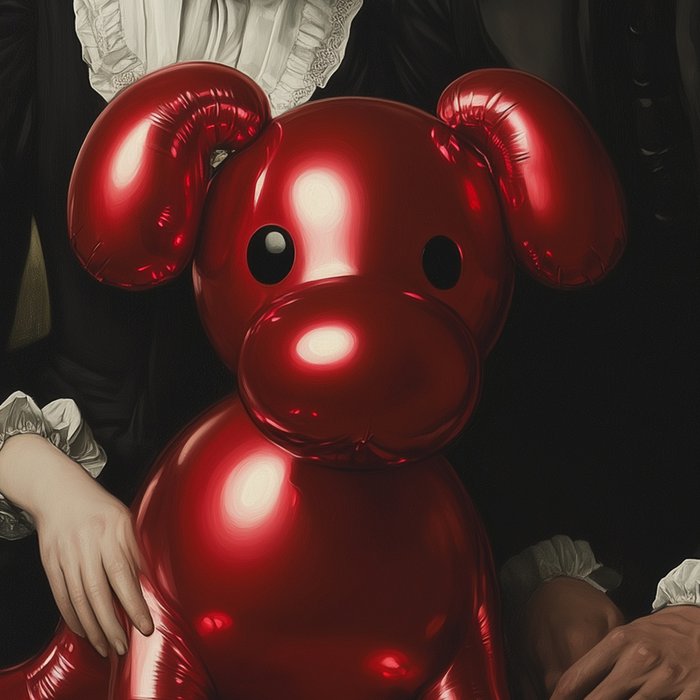 Le Yack (1972) - Koons dog balloon