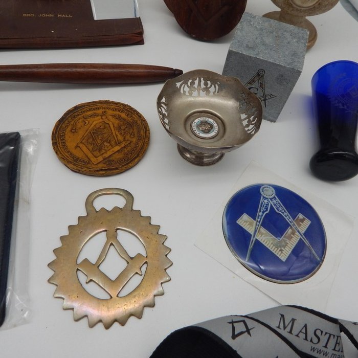 Ukendt - Badge - masonic vrijmetselarij collection curiosa - 20. - sidst i