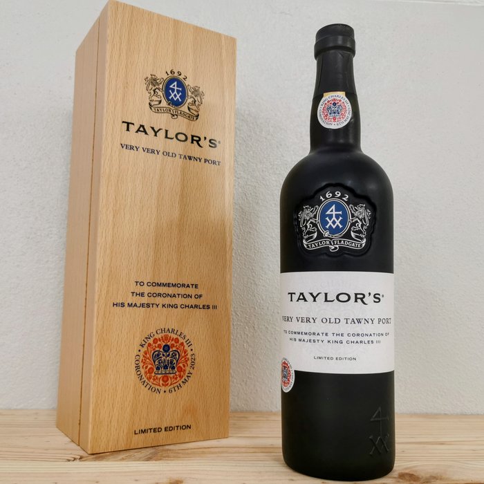 Taylor's - Very Very Old Tawny Port - Charles III Coronation - Douro - 1 Flaske (075L)