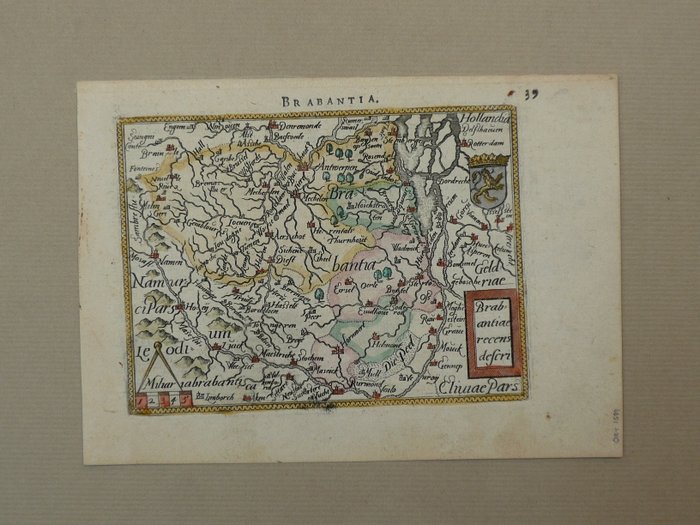 Holland - Brabant, Limburg; M.P. Heyns / Chr. Plantijn - Brabantiae recens descri. - 1561-1580