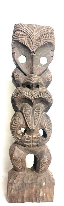 Figur Maori - Sydøen - New Zealand  (Ingen mindstepris)