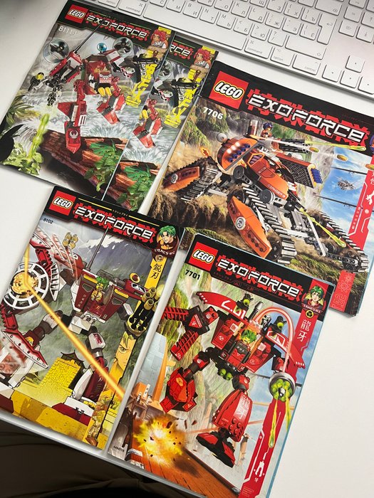 Lego - Exoforce - 7701, 7706, 8102, 8111 - 2000-2010