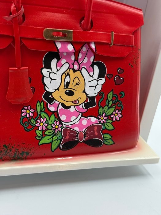 Art Stray-Nos - " Minnie en Birkin Hermès : L'art du  luxe  réinventé "