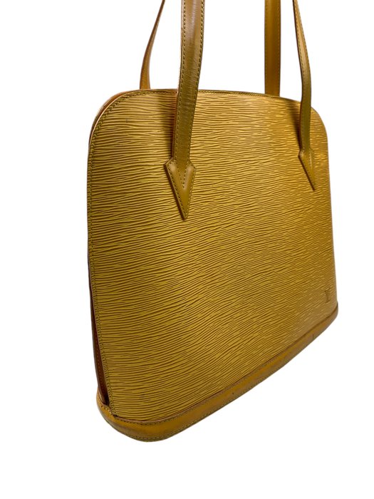 Louis Vuitton - M52289 Lussac Epi Yellow Leather - Skuldertaske