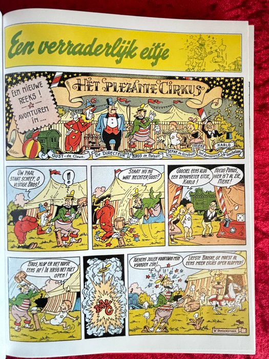 Het Plezante Cirkus Standaard uitgaven luxe - Het plezante cirkus 1  t/m 5 - gesigneerd - 5 Album - Begrænset og nummereret udgave - 2006