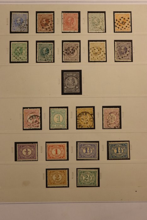 Holland 1852/1960 - Samling i Safe Dual preprint album