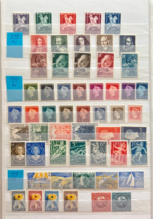 Holland 1940/2000 - Samling i lagerbog - NVPH  332-1950