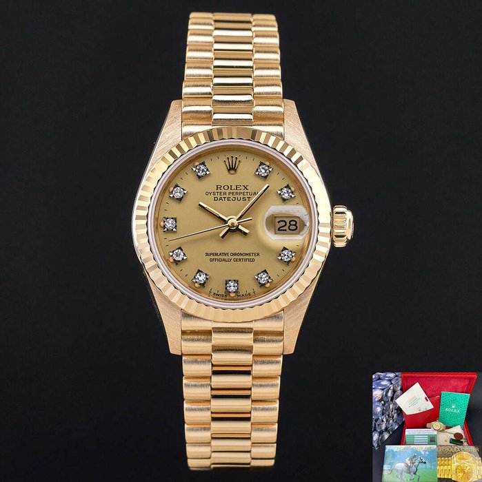 Rolex - Datejust Lady - 69178 - Kvinder - 1989