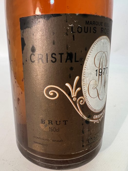 1977 Louis Roederer, Cristal - Champagne Brut - 1 Magnum (1,5 L)