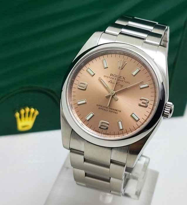 Rolex - Air-King "Salmon Dial" - 114200 - Mænd - 2011-nu