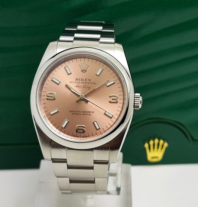 Rolex - Air-King "Salmon Dial" - 114200 - Mænd - 2011-nu