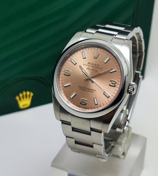 Rolex - Air-King "Salmon Dial" - 114200 - Mænd - 2011-nu