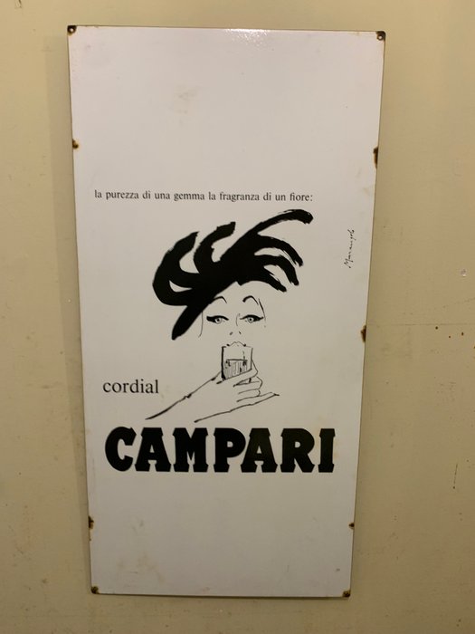 campari - Reklameplakat - Jern