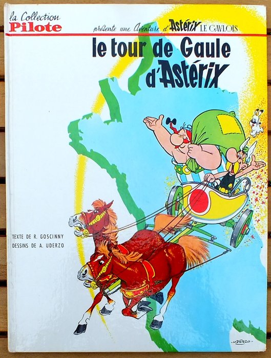 Asterix T5 - Le Tour de Gaule d'Astérix - C - 1 Album - Genoptryk - 1965