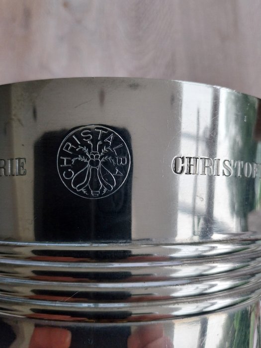 Christofle - Champagne køler - Forsølvet - for Morlant-champagnemagerne i Reims