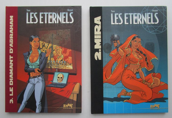 Les Éternels T2 + T3 + suppléments - 2x C - 2 Album - Begrænset udgave - 2004/2005