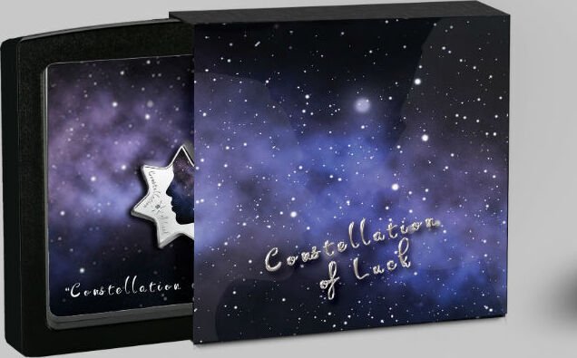 Cameroun. 1000 Francs 2019 Constellation of Luck PP - 28,28g mit COA und BOX  (Ingen mindstepris)