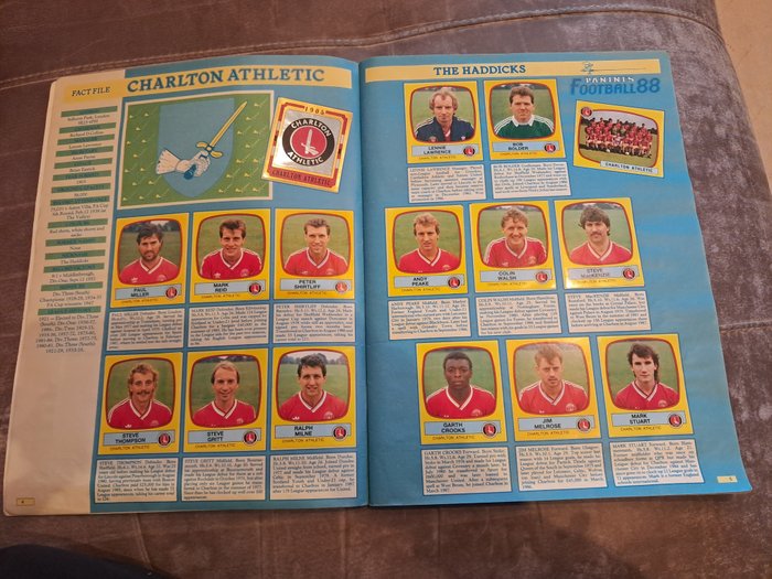 Panini - Football 88 UK - 1 Complete Album