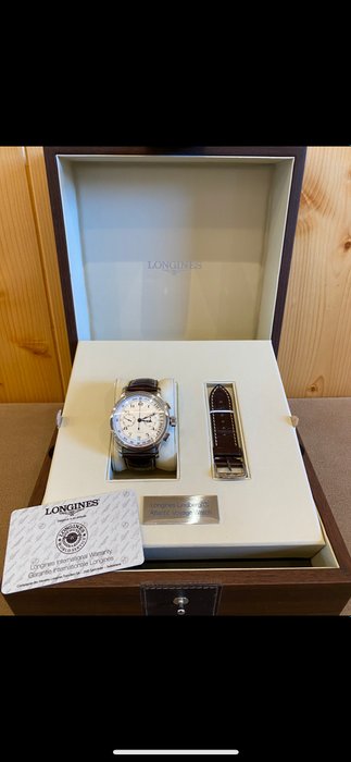 Longines - Heritage Collection Chronograph - 27304180 - Mænd - 2010-2020