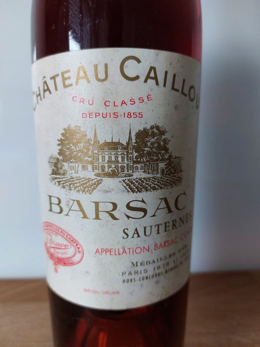 1943 Château Caillou "Crême de Tête" - Sauternes 1er Cru - 1 Flaske (0,75L)