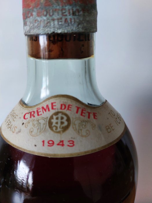 1943 Château Caillou "Crême de Tête" - Sauternes 1er Cru - 1 Flaske (0,75L)