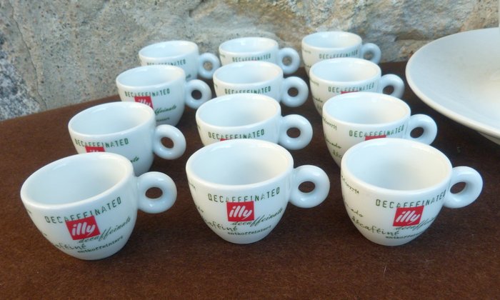 Illy - Matteo Thun, altri - Kaffeservice (26) - Porcelæn - Stor sukkerkop