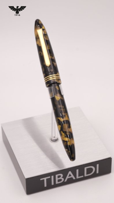 Tibaldi - Bononia Black  Gold - Fyldepen