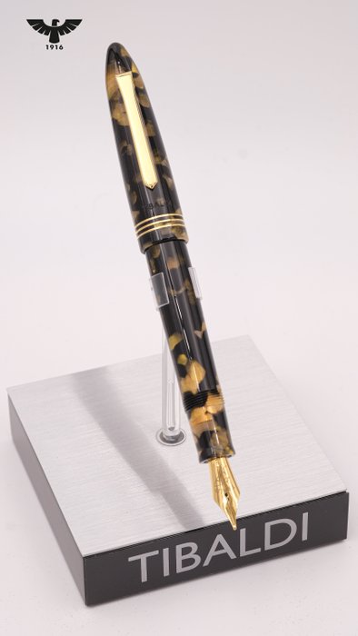 Tibaldi - Bononia Black  Gold - Fyldepen