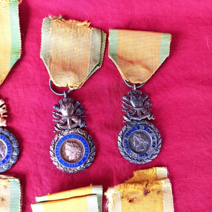 Frankrig - Belønning - 20 Military Medals WW-1