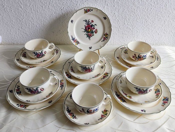 Villeroy  Boch - VilleroyBoch  - Alt Strassburg - Geschirr - Kaffeservice (19) - Vitro porcelæn