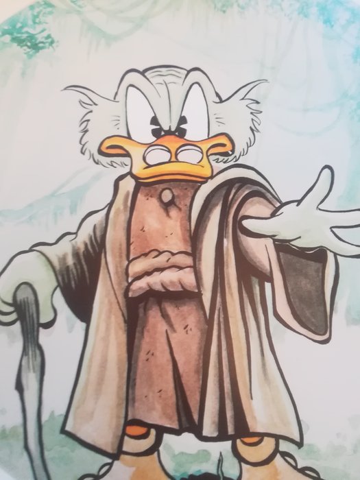 Patrick Block - 1 Print - Uncle Scrooge - 'Master Yoduck' - Disney Star Wars print