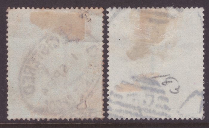 Storbritannien 1883/1884 - sæt - Stanley Gibbons 178-183