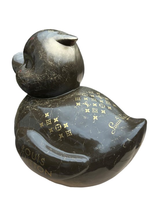 AmsterdamArts - XL Luis Vuitton luxury marble gold Duck