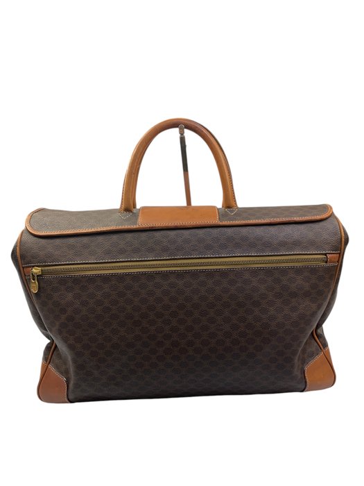 Céline - Unisex Brown Leather Big Boston - Rejsetaske