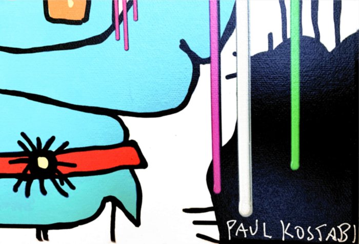 Paul Kostabi (1962)  Giuseppe Fortunato (1956) - KF1320