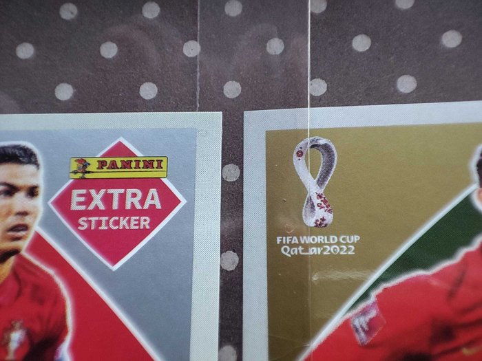 Panini - World Cup Qatar 2020 - Extra Legend - SilverRonaldo - 2 Sticker