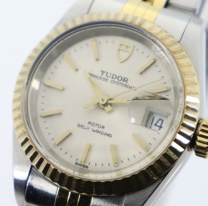 Tudor - Princess Oysterdate - Ingen mindstepris - 92413N - Kvinder - 1980-1989