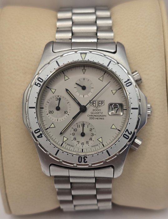 Heuer - 2000 Albino Chronograph - Ingen mindstepris - 272.006 - Mænd - 1980-1989